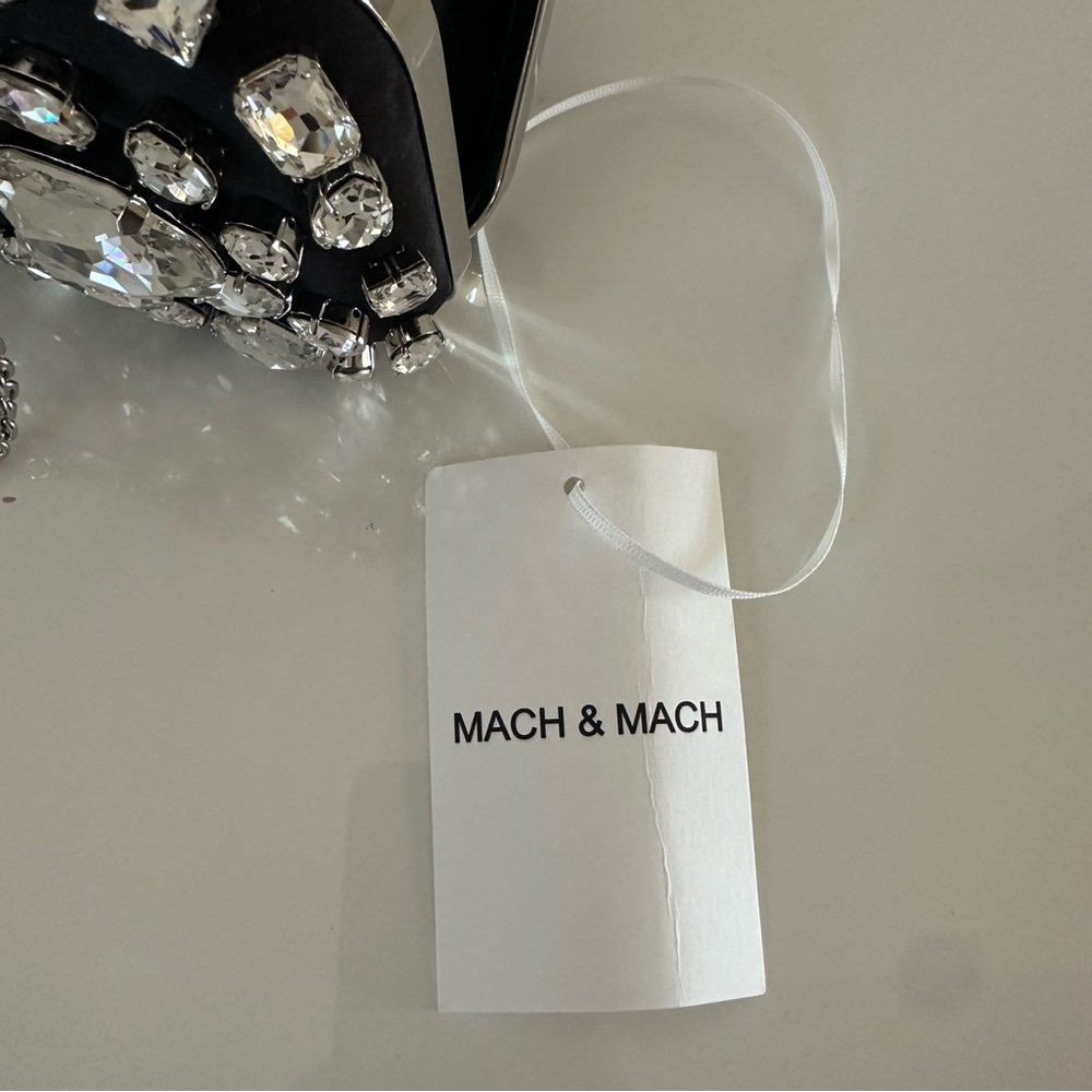 MACH & MACH
Bow Strass Satin Clutch Bag - Picture 15 of 16